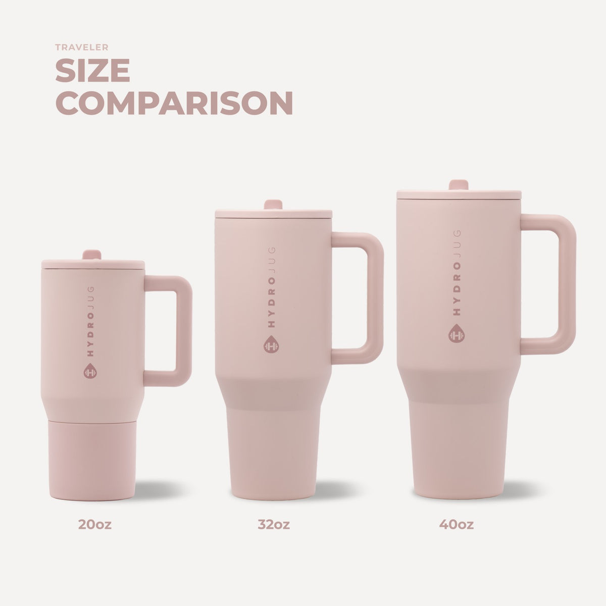 HYDROJUG Discount | HydroJug Traveler 20oz - Dusty Rose