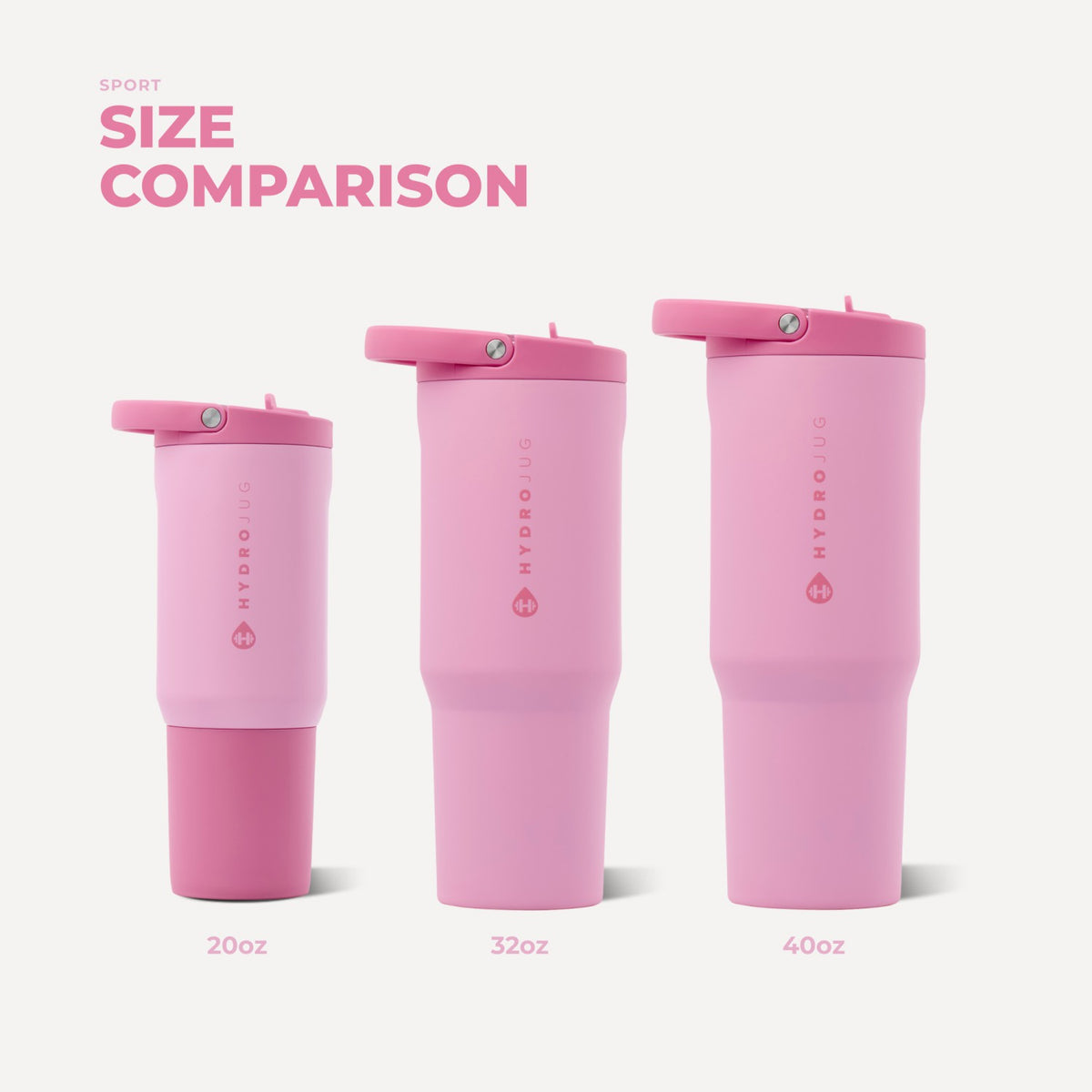 HYDROJUG Quality | HydroJug Sport 20oz - Petal