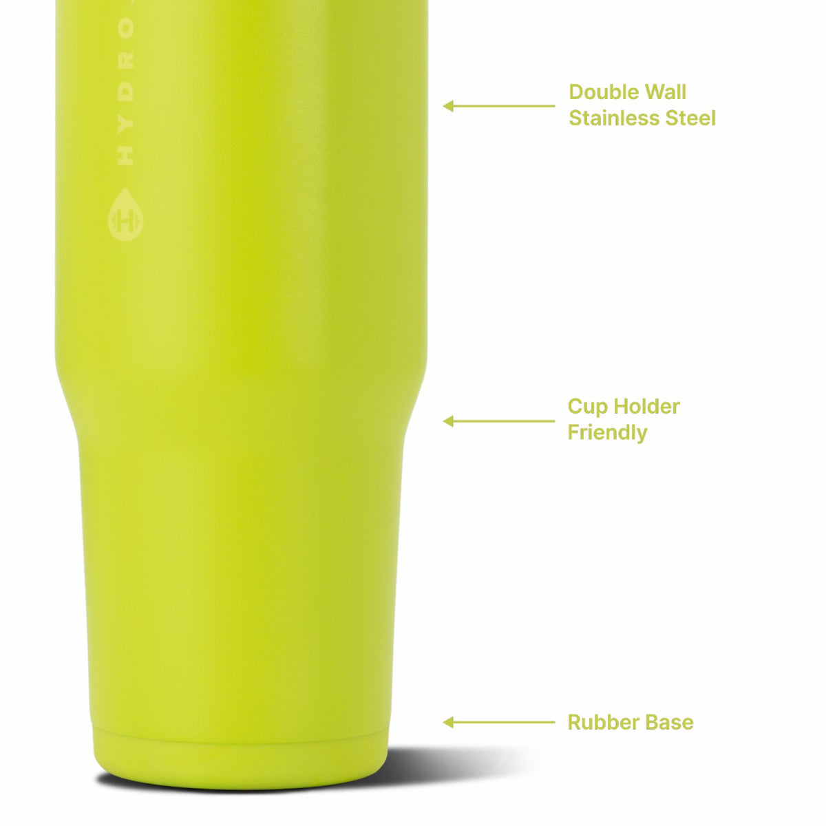 HYDROJUG Exclusive | HydroJug Ease2o 32oz - Compact Water Bottle with Straw & Chug Spout β Lemon Lime