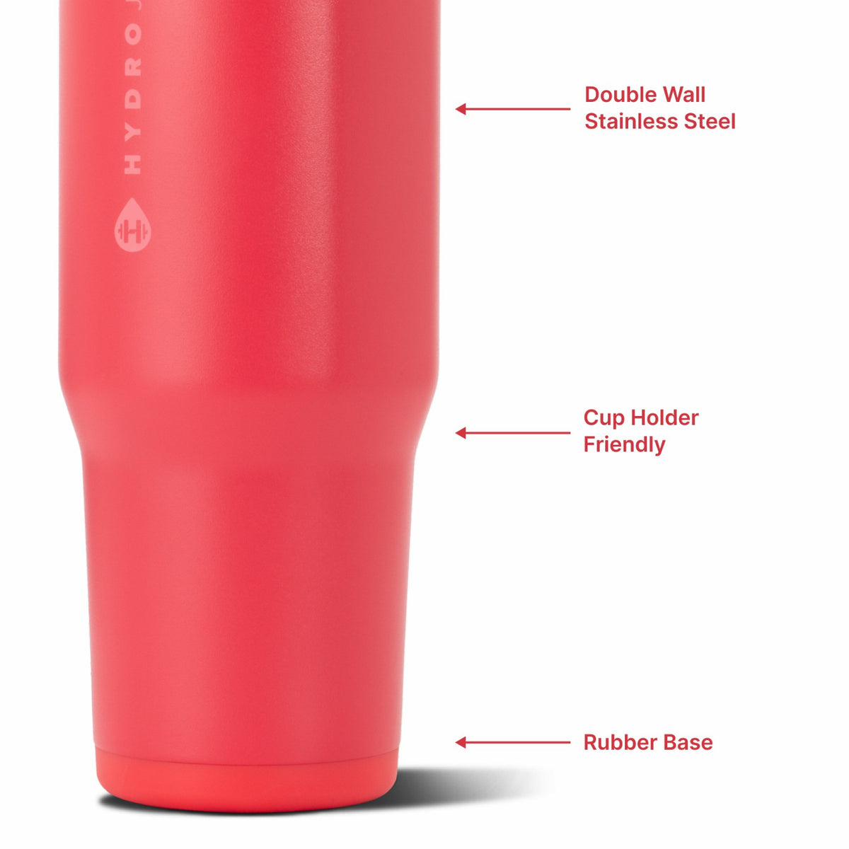 HYDROJUG Top Pick | HydroJug Ease2o 32oz - Compact Water Bottle with Straw & Chug Spout β Fruit Punch