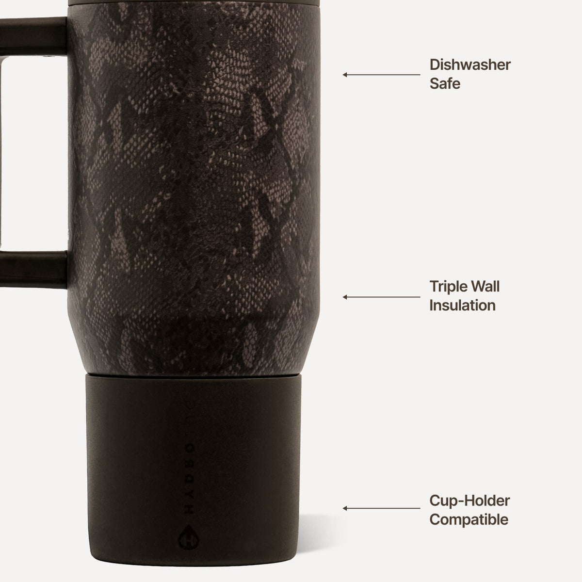 HYDROJUG Premium | HydroJug Coffee Traveler 20oz - Snakeskin