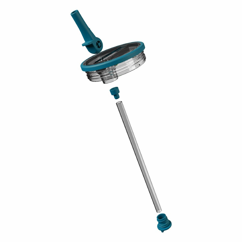 HYDROJUG Signature | HydroJug Removable Traveler Lid 40oz - Easy-Clean Flip Straw, Leakproof