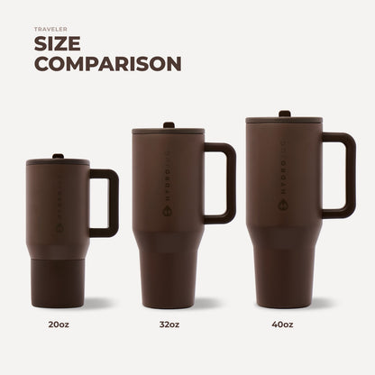 HYDROJUG Signature | HydroJug Traveler 40oz - Chestnut