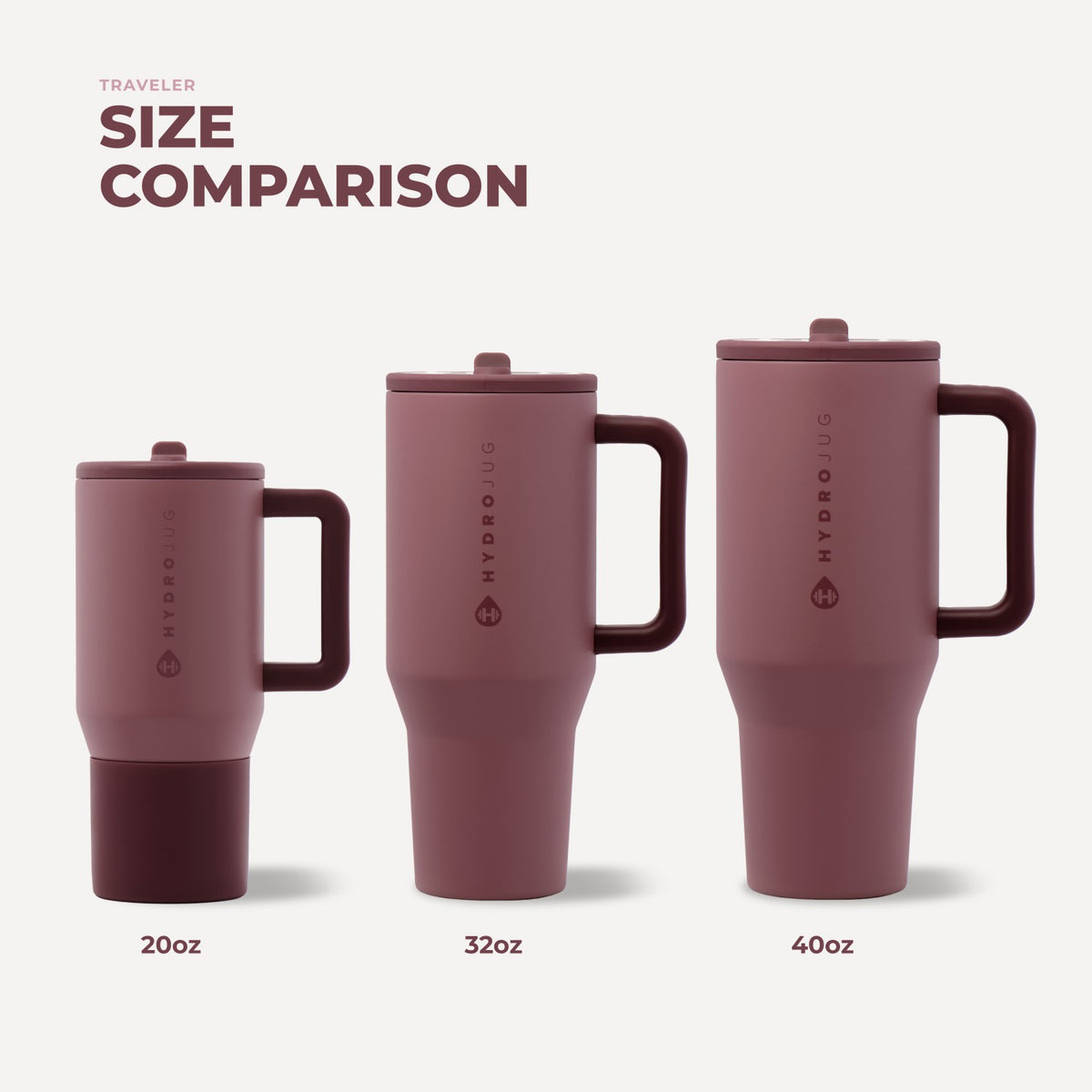 HYDROJUG Special Offer | HydroJug Traveler 32oz - Canyon Rose
