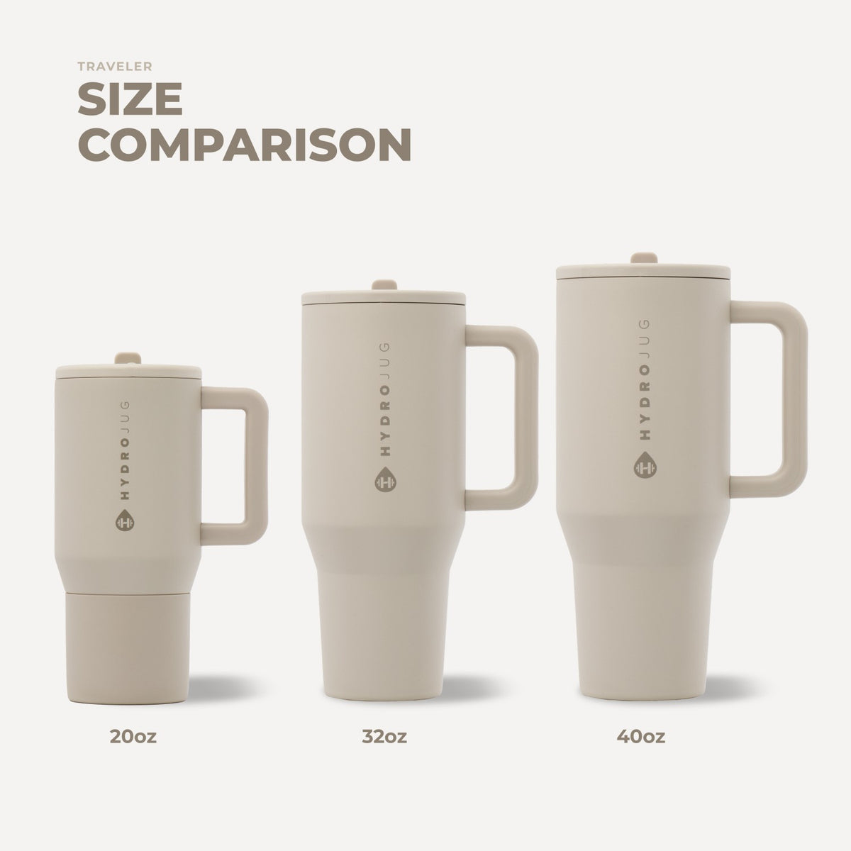 HYDROJUG Recommended | HydroJug Traveler 32oz - Dune