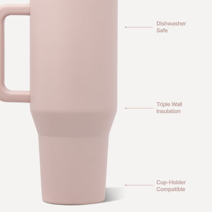 HYDROJUG Top Pick | HydroJug Traveler 32oz - Dusty Rose