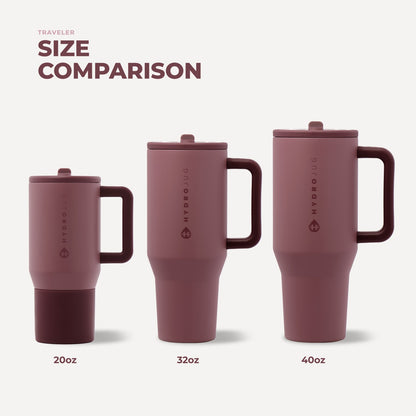 HYDROJUG Trusted | HydroJug Traveler 20oz - Canyon Rose
