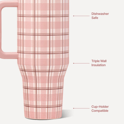 HYDROJUG Deals | HydroJug Traveler 40oz - Pillow Talk Plaid