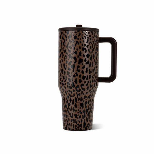 HYDROJUG Popular | HydroJug Traveler 40oz - Brown Leopard