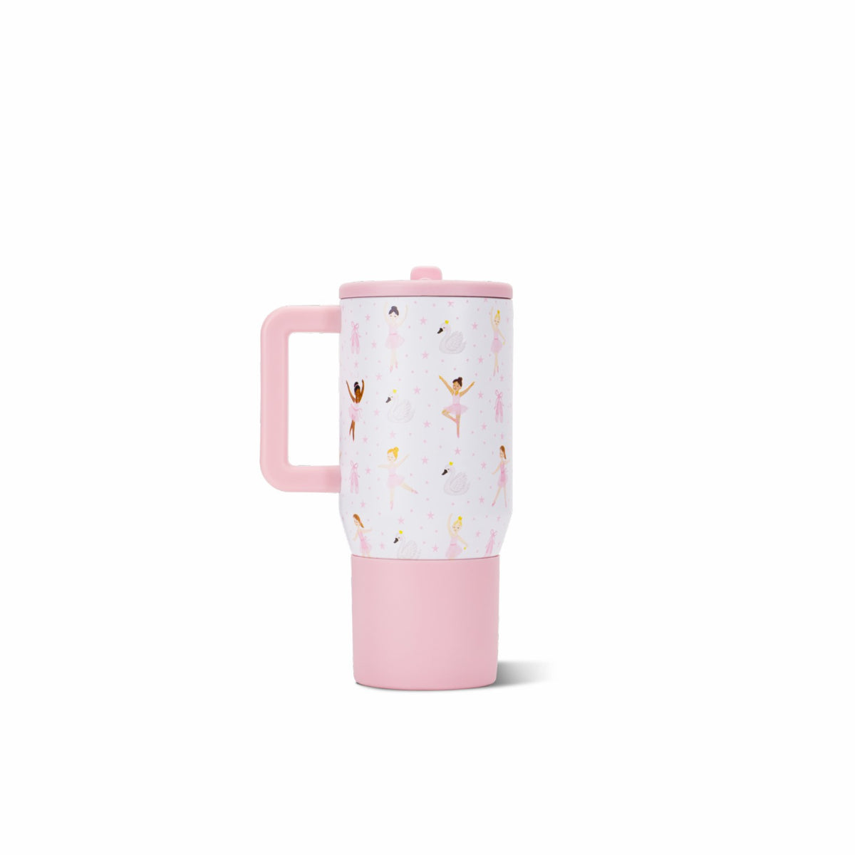 HYDROJUG Recommended | HydroJug Traveler 20oz - Leakproof Kids Tumbler with Handle – Ballerina
