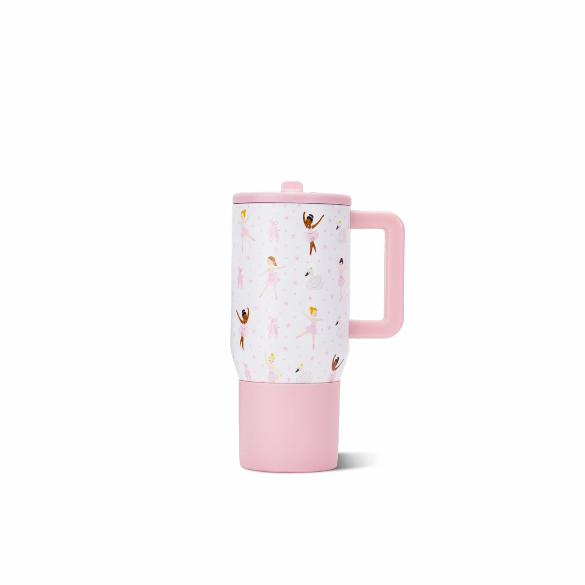 HYDROJUG Recommended | HydroJug Traveler 20oz - Leakproof Kids Tumbler with Handle – Ballerina