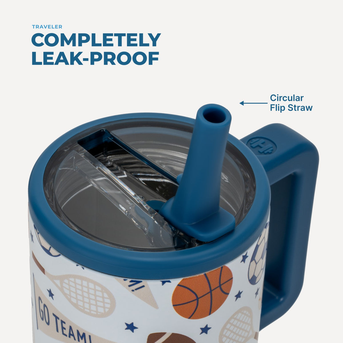 HYDROJUG Trusted | HydroJug Traveler 20oz - Leakproof Kids Tumbler with Handle – All-Stars