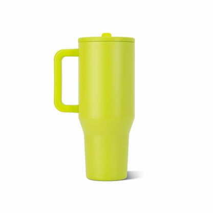 HYDROJUG Trending | HydroJug Traveler 40oz - All-Day Insulated Tumbler with Handle – Lemon Lime