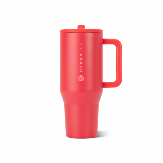 HYDROJUG Recommended | HydroJug Traveler 40oz - Insulated Tumbler with Handle – Fruit Punch