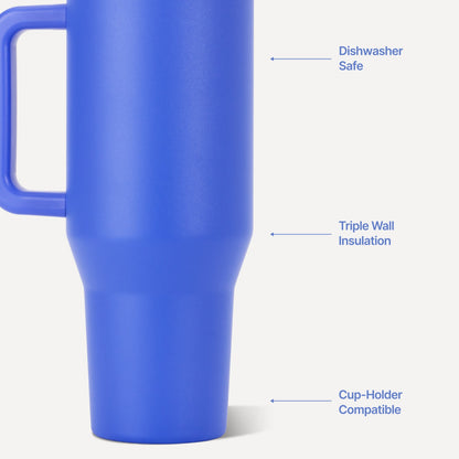 HYDROJUG Exclusive | HydroJug Traveler 32oz - Insulated Tumbler with Handle – Berry Pop