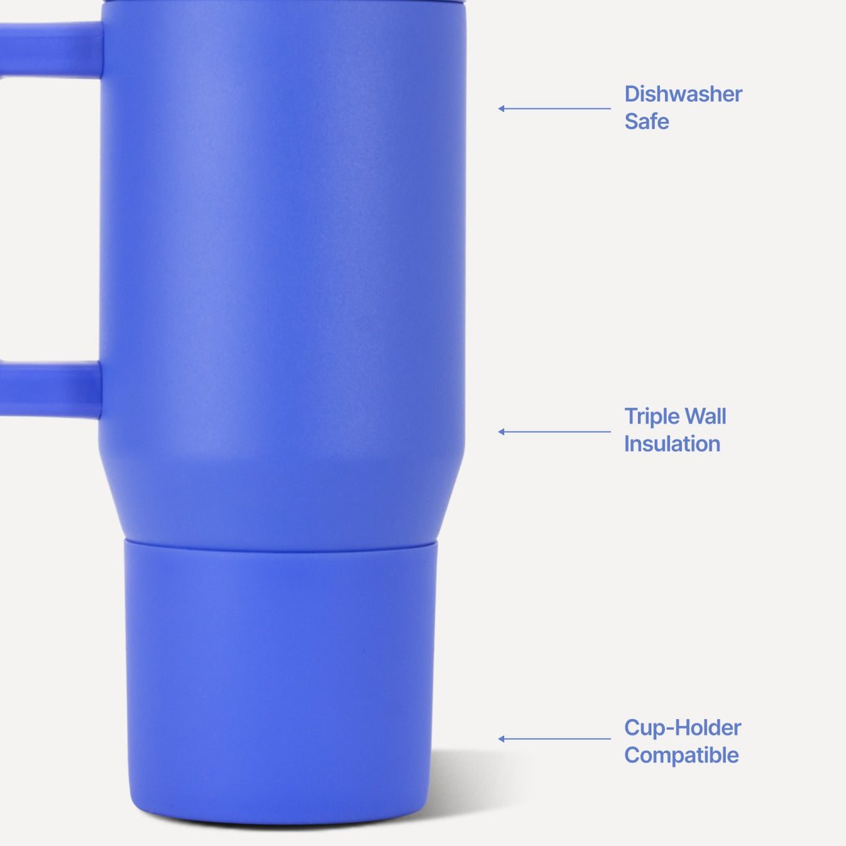HYDROJUG Customer Favorite | HydroJug Traveler 20oz - Compact Insulated Tumbler with Handle – Berry Pop