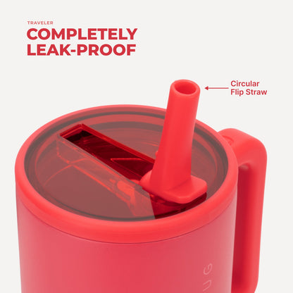 HYDROJUG Trending | HydroJug Traveler 20oz - Compact Insulated Tumbler with Handle – Fruit Punch