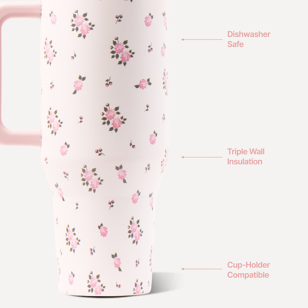 HYDROJUG Latest | HydroJug Traveler 40oz - All-Day Insulated Tumbler with Handle – Wildrose