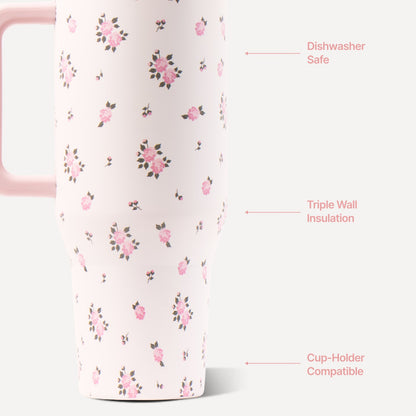 HYDROJUG Latest | HydroJug Traveler 40oz - All-Day Insulated Tumbler with Handle – Wildrose