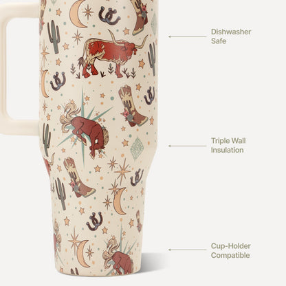 HYDROJUG Everyday | HydroJug Traveler 32oz - Leakproof Insulated Tumbler with Handle – Rodeo