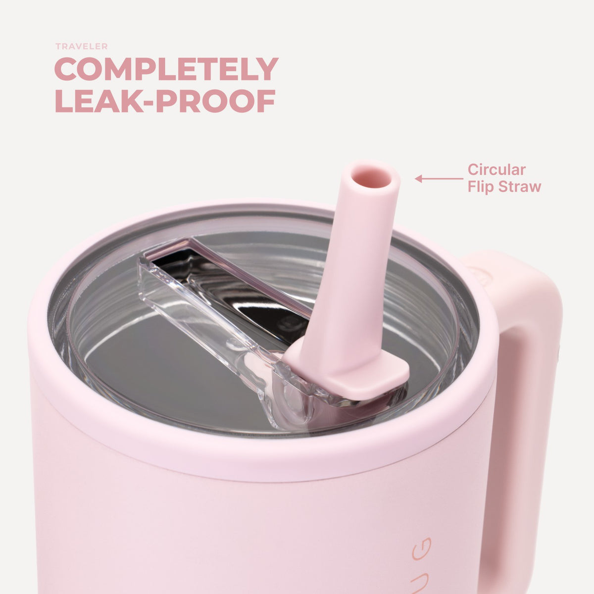HYDROJUG Special Offer | HydroJug Traveler 40oz - All-Day Insulated Tumbler with Handle – Pink Sand