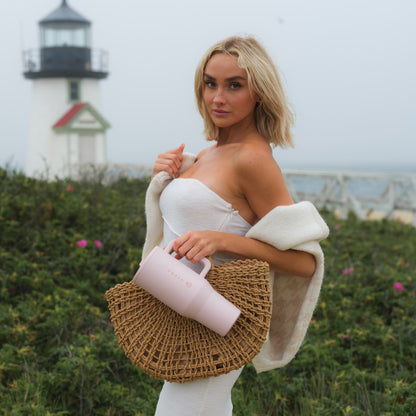 HYDROJUG Special Offer | HydroJug Traveler 40oz - All-Day Insulated Tumbler with Handle – Pink Sand