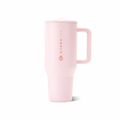 HYDROJUG Special Offer | HydroJug Traveler 40oz - All-Day Insulated Tumbler with Handle – Pink Sand