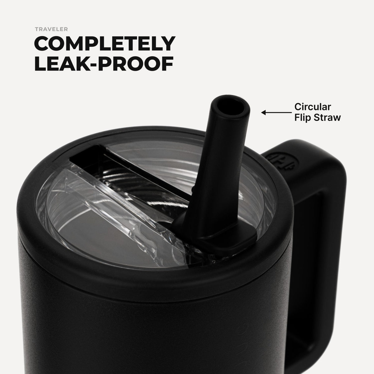 HYDROJUG Hot Sale | HydroJug Traveler 20oz - Compact Insulated Tumbler with Handle – Black