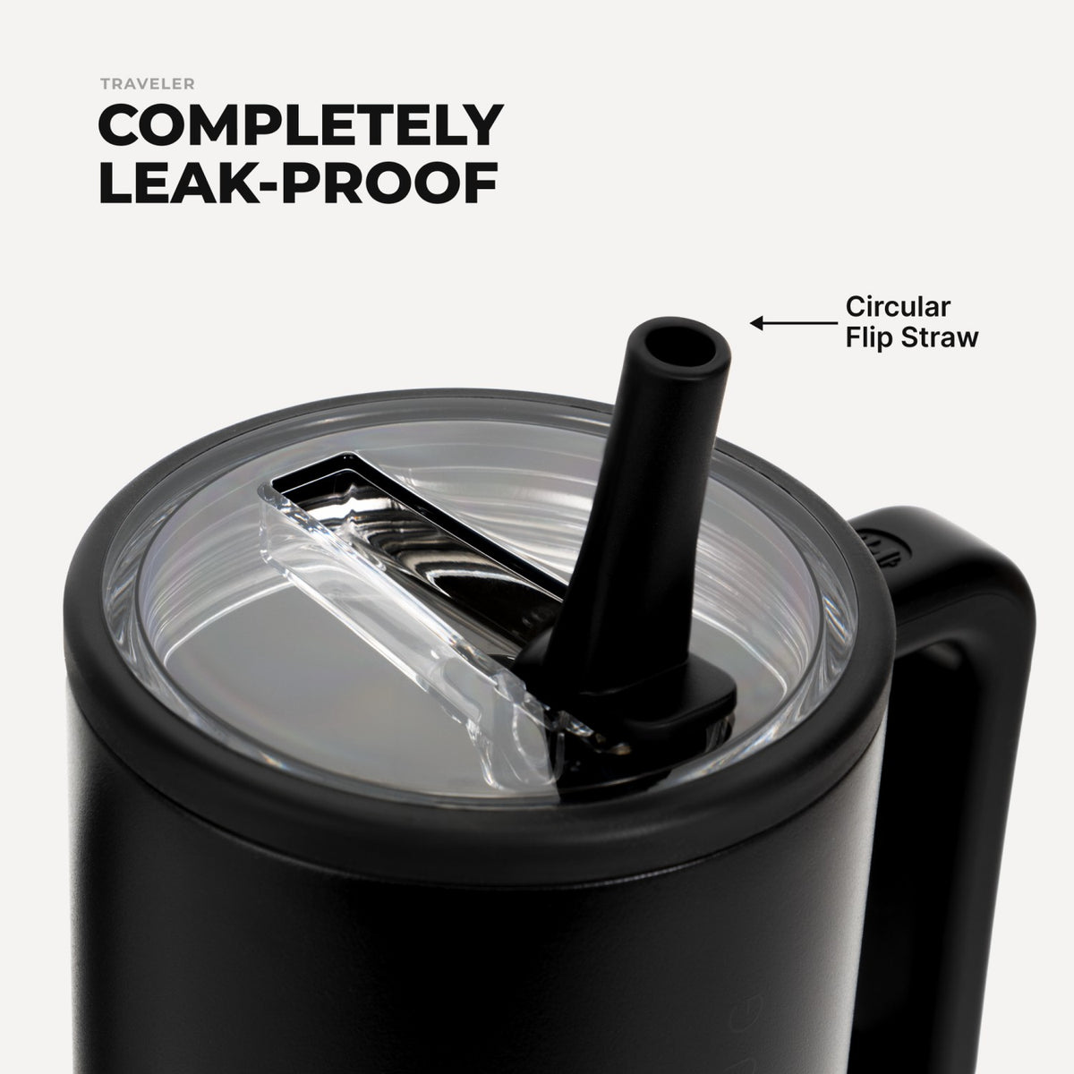 HYDROJUG Deals | HydroJug Traveler 32oz - Leakproof Insulated Tumbler with Handle – Black