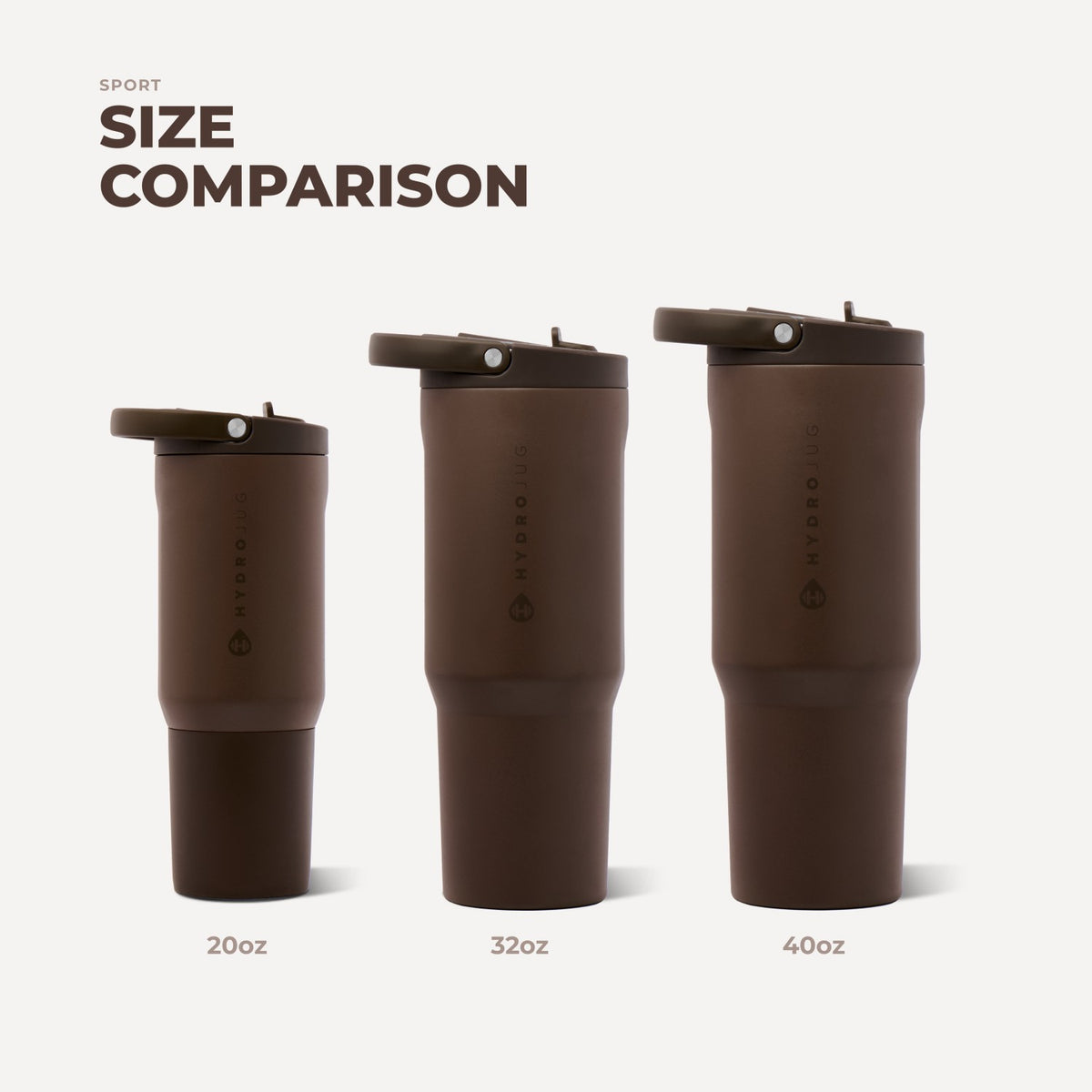 HYDROJUG Popular | HydroJug Sport 40oz - Chestnut