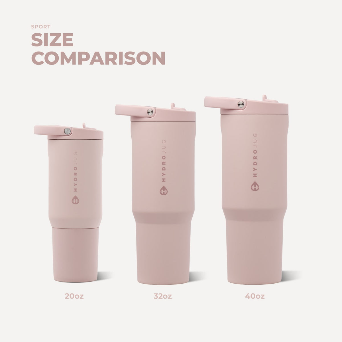 HYDROJUG Special Offer | HydroJug Sport 40oz - Dusty Rose