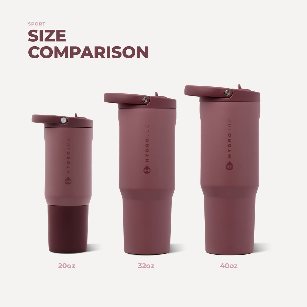 HYDROJUG Best Seller | HydroJug Sport 20oz - Canyon Rose