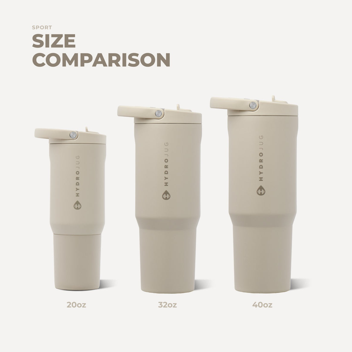 HYDROJUG Smart Buy | HydroJug Sport 20oz - Dune