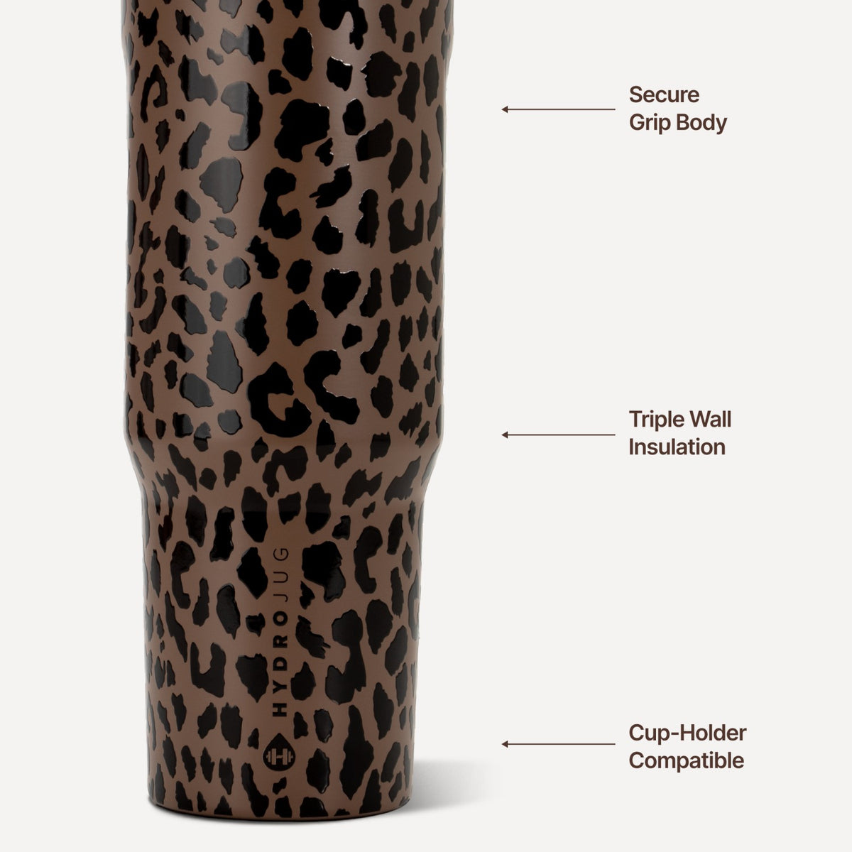 HYDROJUG Top Pick | HydroJug Sport 40oz - Brown Leopard