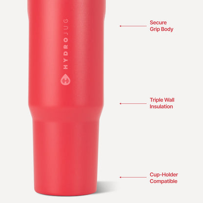 HYDROJUG Discount | HydroJug Sport 40oz - Large Leakproof Insulated Water Bottle – Fruit Punch
