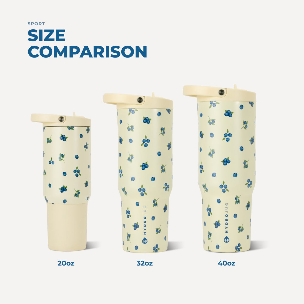 HYDROJUG Customer Favorite | HydroJug Sport 20oz - Insulated Water Bottle, Leakproof Flip Straw – Freshly Pick'd
