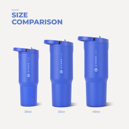 HYDROJUG Value | HydroJug Sport 20oz - Insulated Water Bottle, Leakproof Flip Straw – Berry Pop