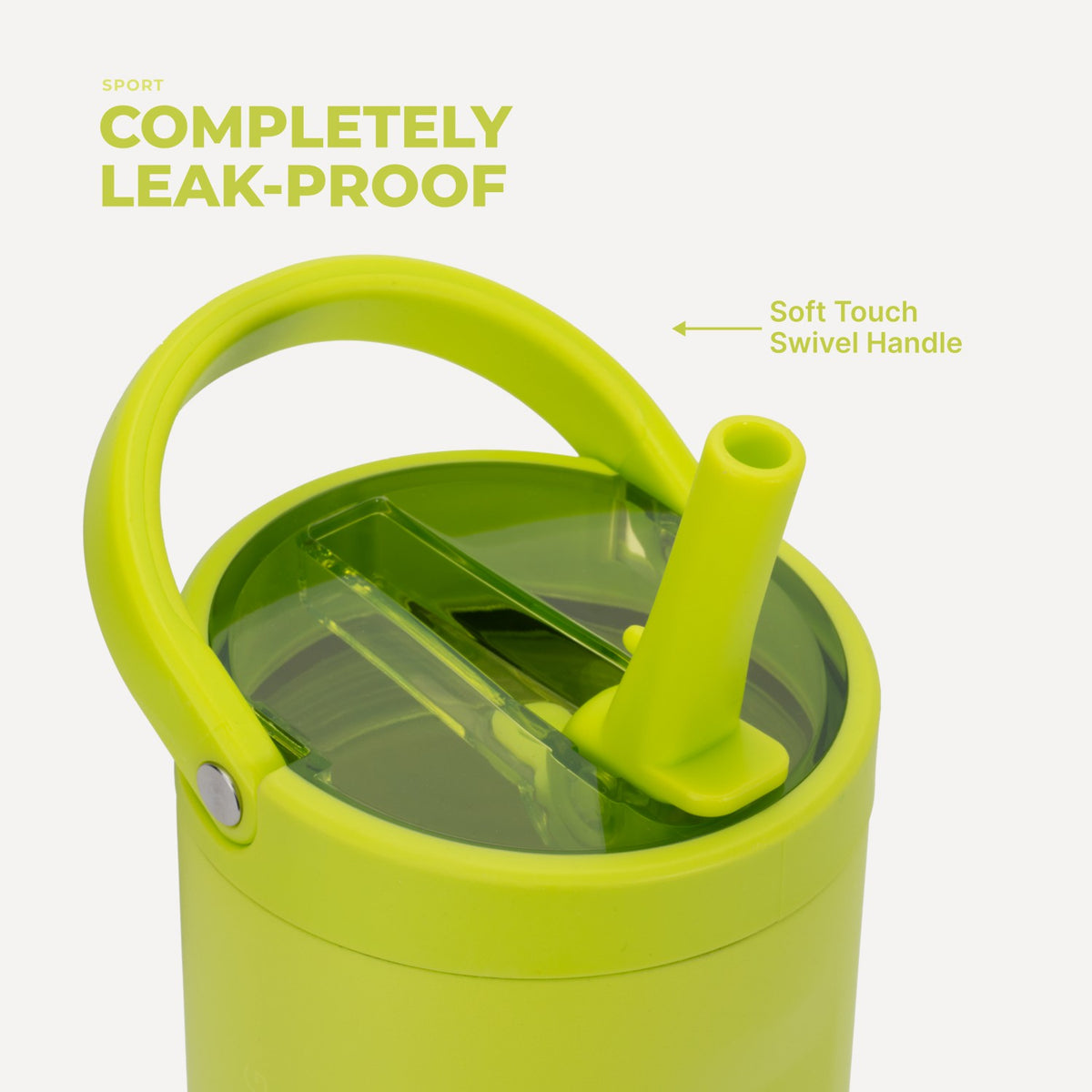 HYDROJUG New | HydroJug Sport 20oz - Insulated Water Bottle, Leakproof Flip Straw – Lemon Lime