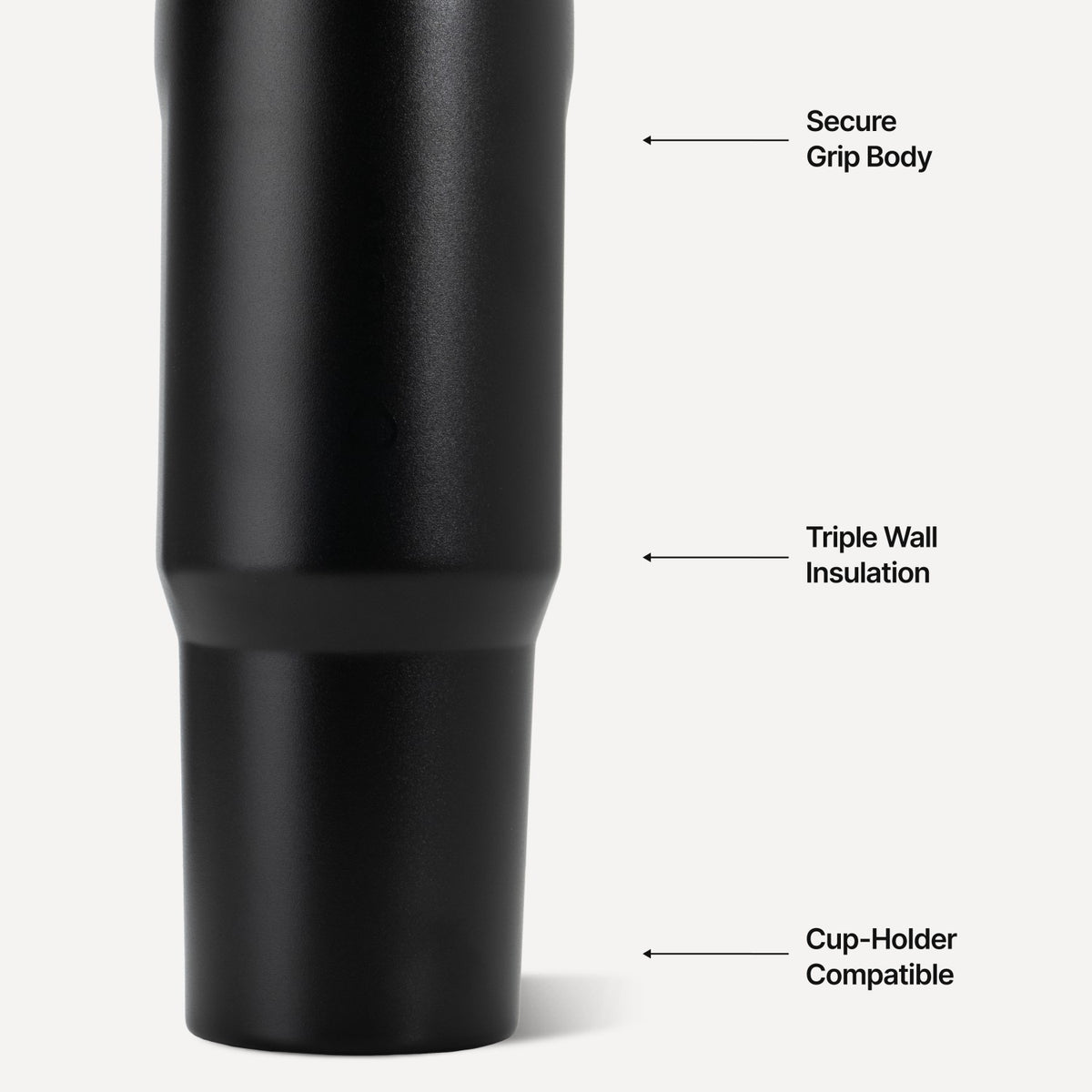 HYDROJUG Latest | HydroJug Sport 32oz - Leakproof Insulated Water Bottle, Workout & Hike – Black