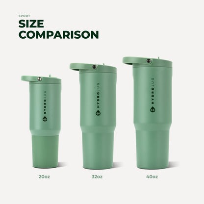 HYDROJUG Special Offer | HydroJug Sport 40oz - Large Leakproof Insulated Water Bottle – Sage