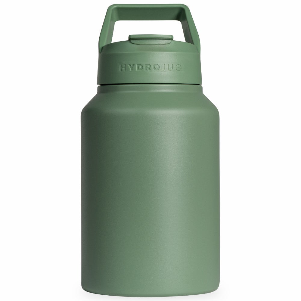 HYDROJUG Quality | HydroJug Sport Jug 64oz - Half-Gallon Insulated Water Bottle, 24Hr Cold – Sage