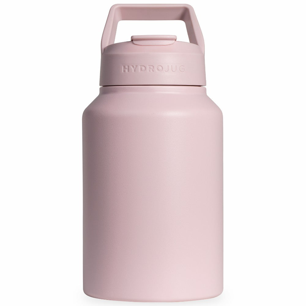 HYDROJUG Everyday | HydroJug Sport Jug 64oz - Half-Gallon Insulated Water Bottle, 24Hr Cold – Pink Sand