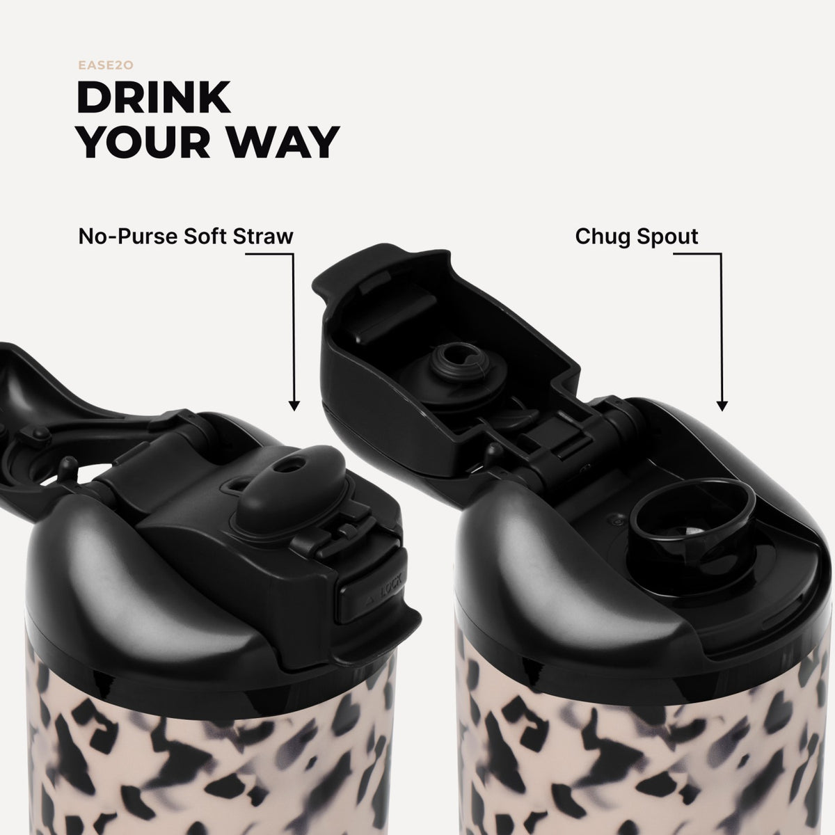 HYDROJUG Latest | HydroJug Ease2o 32oz - Blonde Tortoise