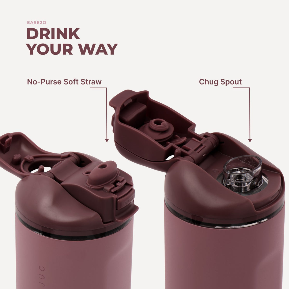 HYDROJUG Hot Sale | HydroJug Ease2o 40oz - Canyon Rose