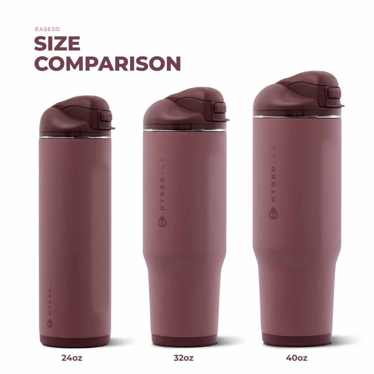 HYDROJUG Hot Sale | HydroJug Ease2o 40oz - Canyon Rose