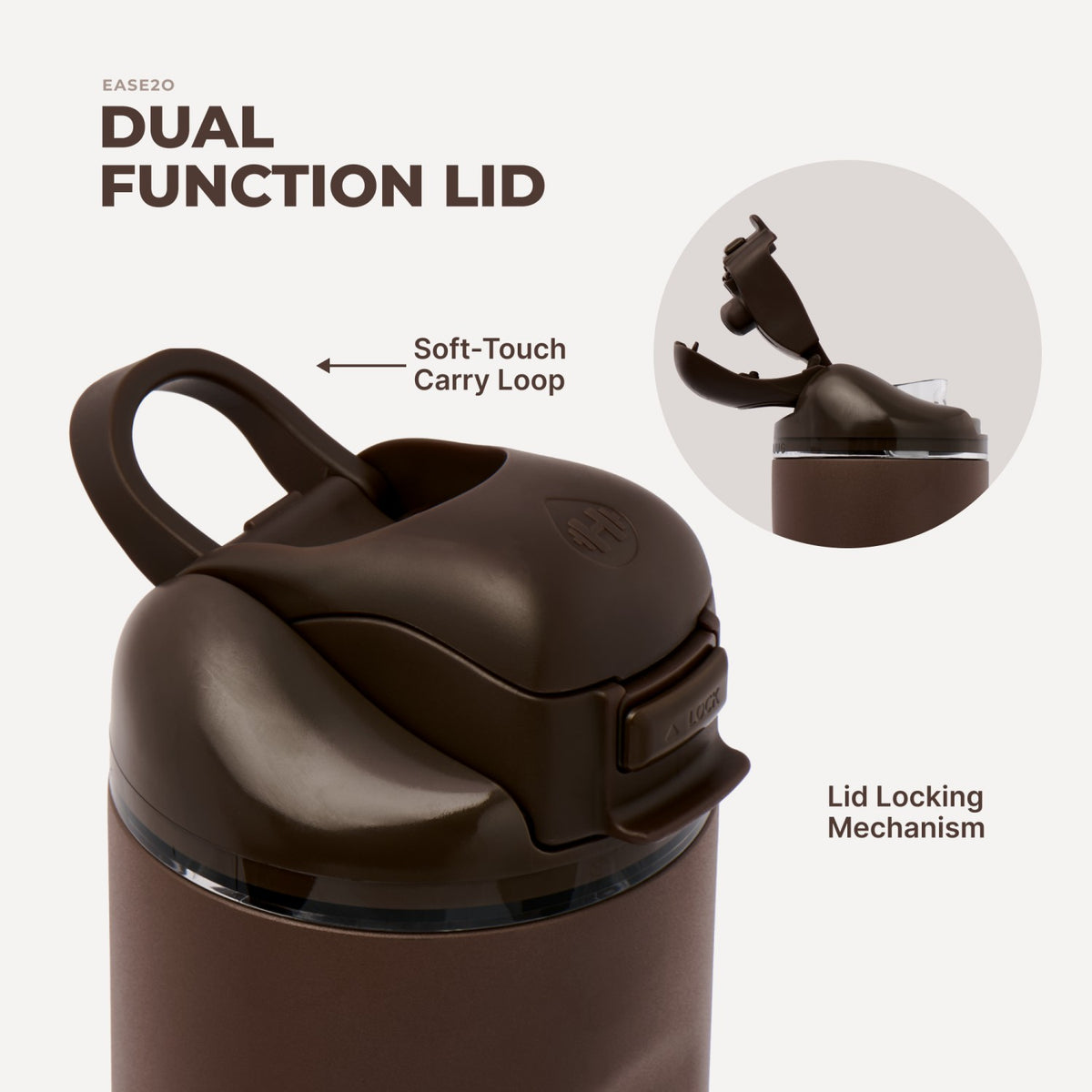 HYDROJUG Deals | HydroJug Ease2o 40oz - Chestnut