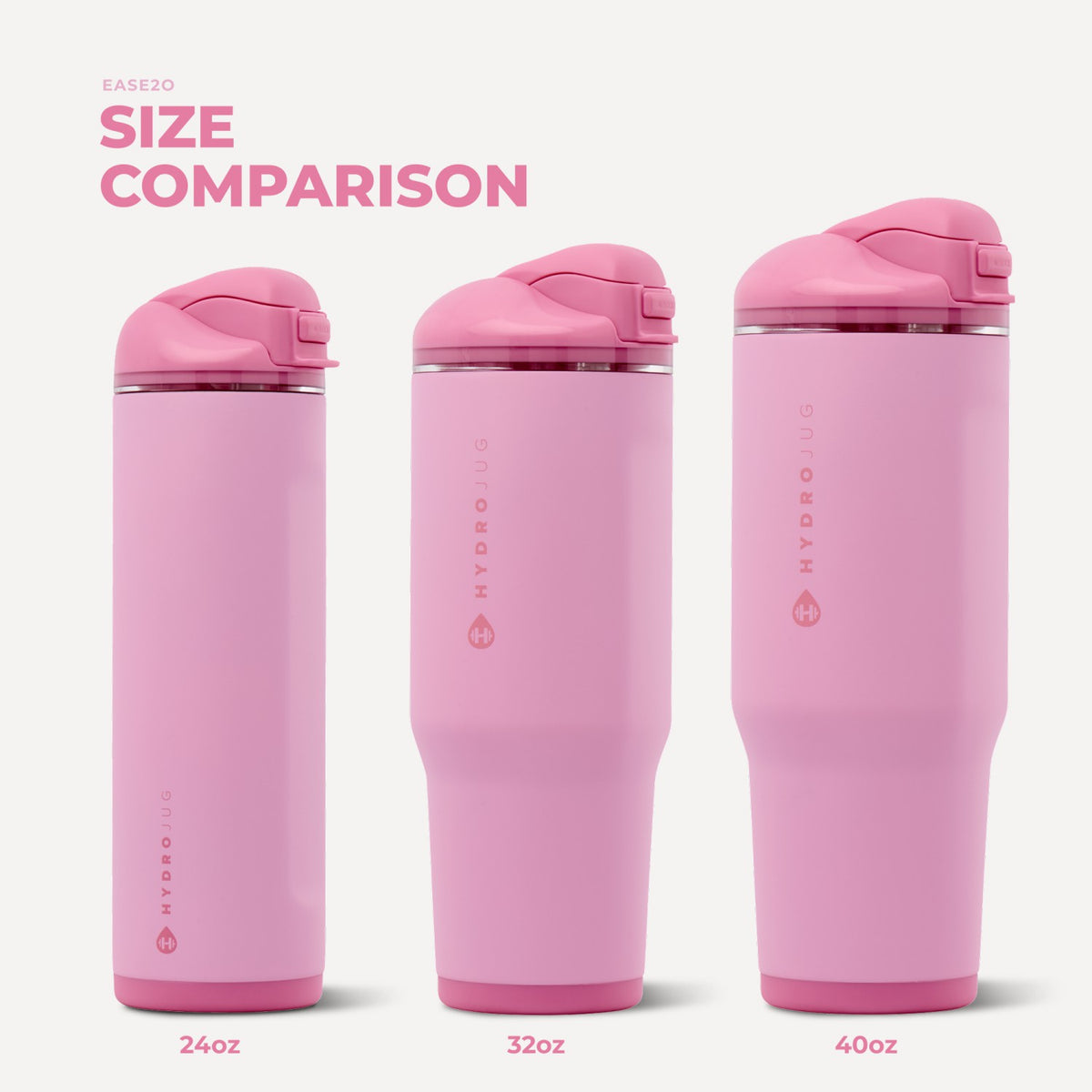 HYDROJUG Recommended | HydroJug Ease2o 32oz - Petal