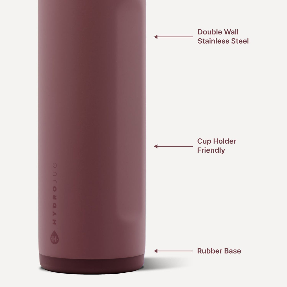 HYDROJUG Everyday | HydroJug Ease2o 24oz - Canyon Rose