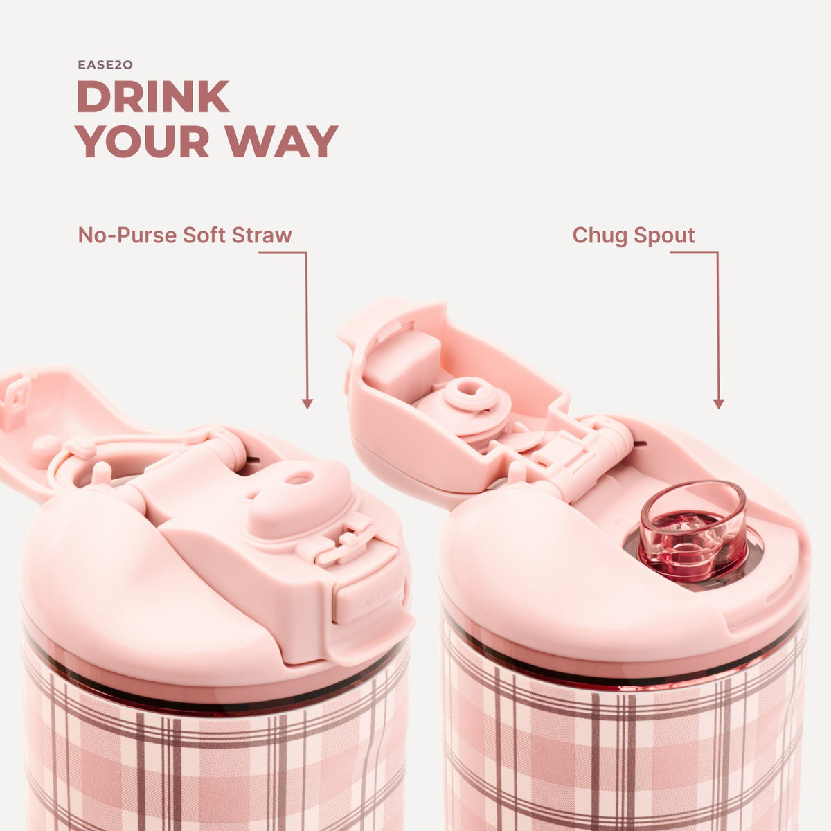 HYDROJUG Sale | HydroJug Ease2o 32oz - Pillow Talk Plaid