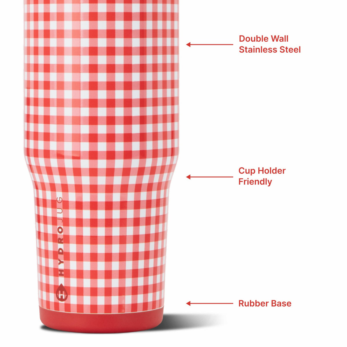 HYDROJUG Top Pick | HydroJug Ease2o 32oz - Compact Water Bottle with Straw & Chug Spout – Summer Picnic